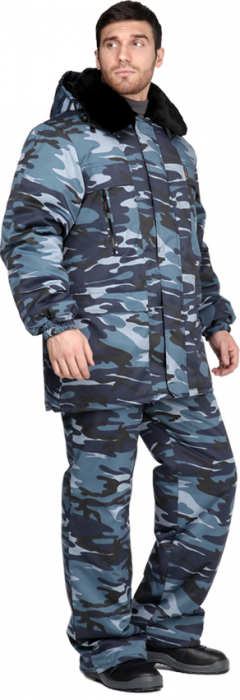 Костюм ГОРОД зимний, КМФ серый