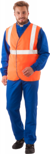 Жилет ГОСТ Сигнальный