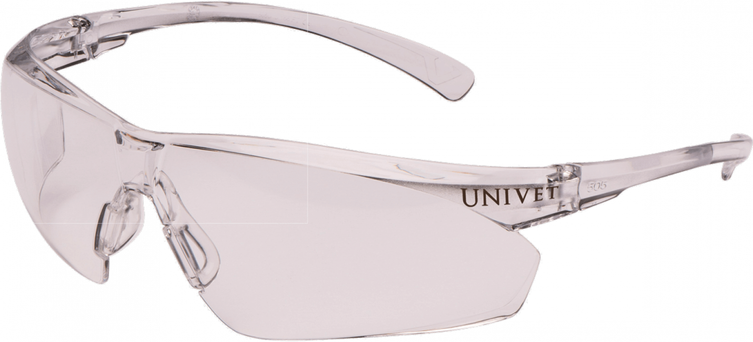 Очки UNIVET™ 505UP (505U.00.00.11), прозрачные, покрытие AS