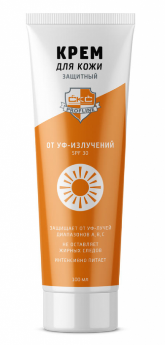 Крем защитный от УФ (SPF 30) "СКС Profline" 100мл.